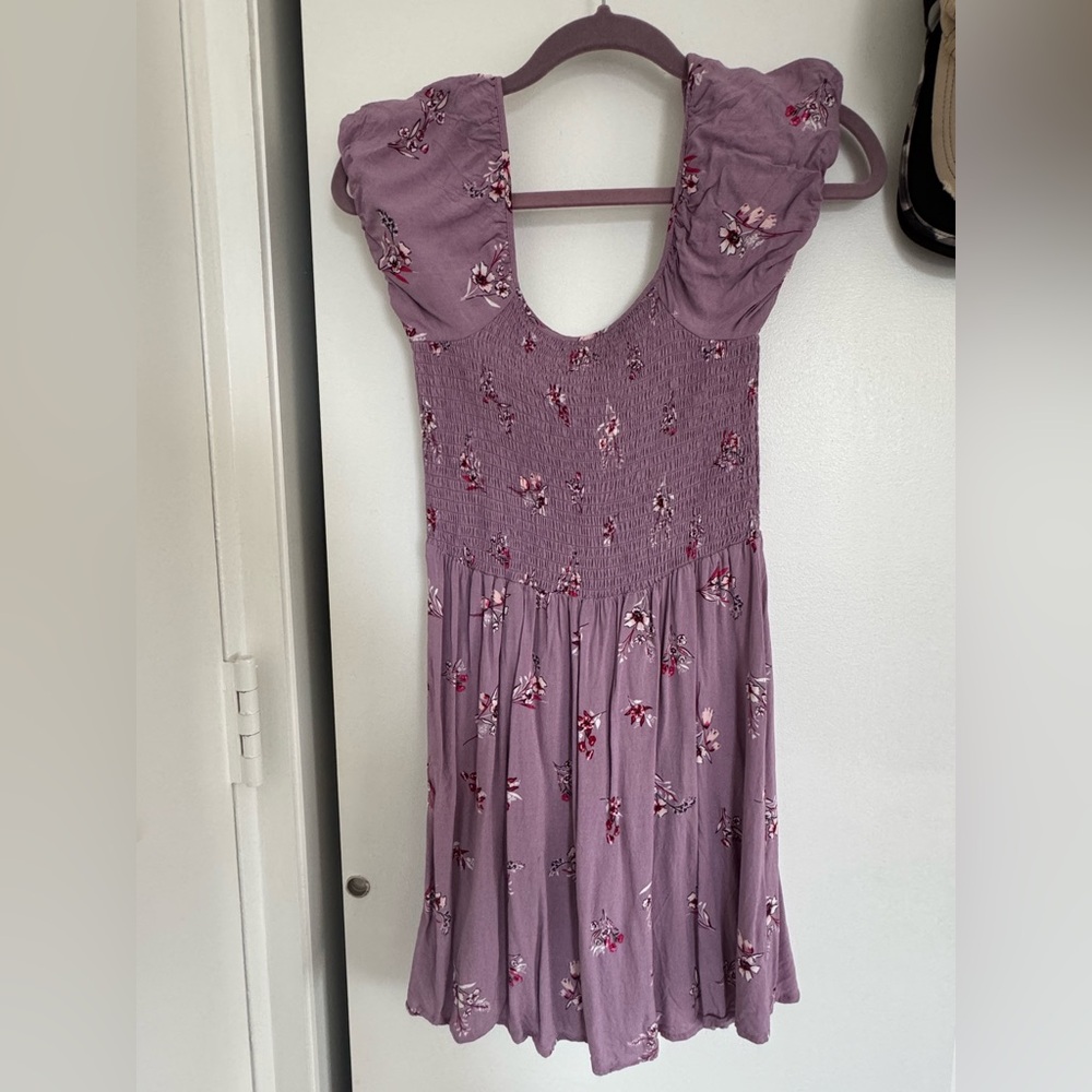 Aeropostale Lavender Floral Dress Size S